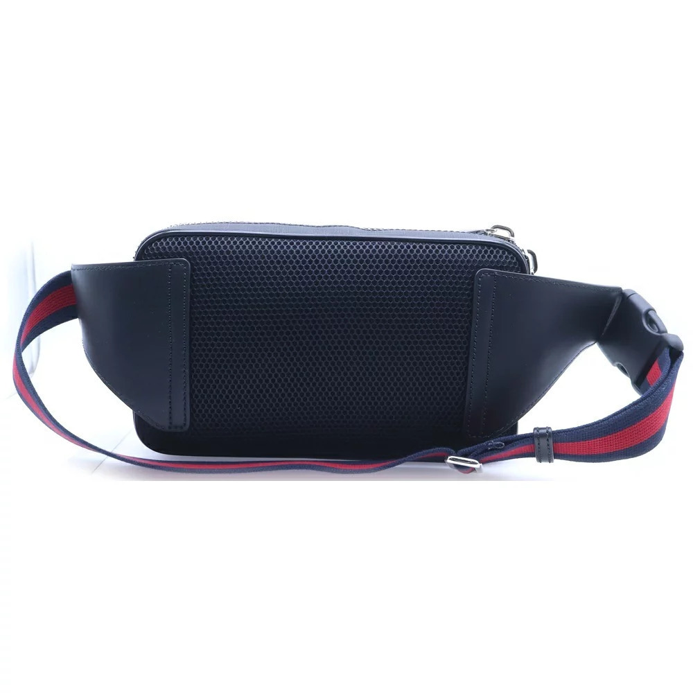 Gucci GG Bag Body Bum Crossbody Black Waist Supreme Belt